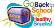 Go back to school with healthy snacks