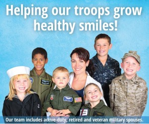 Helping our troops grow healthy smiles