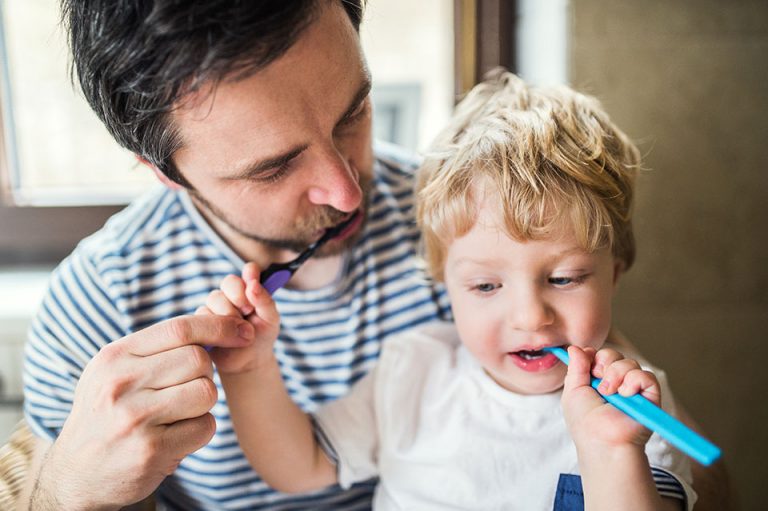 Healthy dental habits in kids