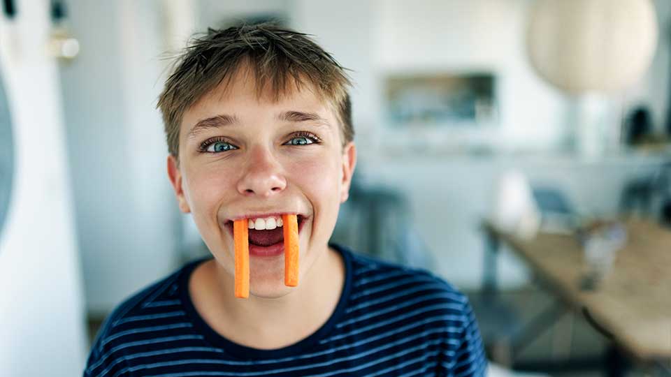 healthy snacks for kids teeth