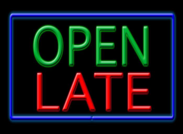 Now Open Late